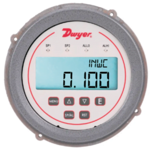 Controlador de presión diferencial Digihelic Dwyer – serie DH3