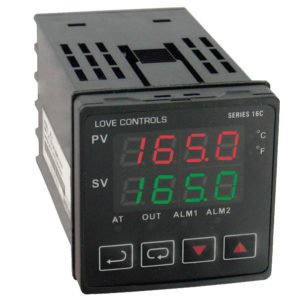 Controlador de temperatura 1/16 DIN Dwyer – serie 16C
